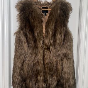 Forever 21 Faux Fur Vest